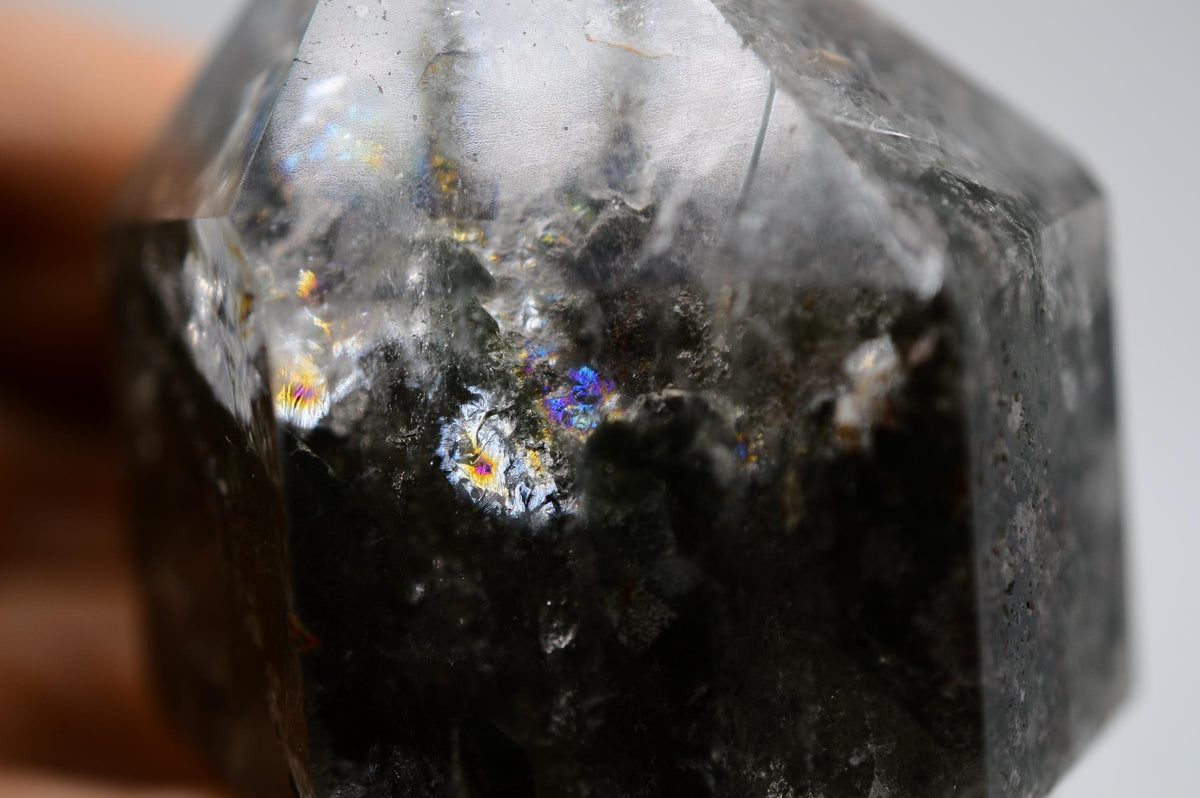 Himalayan Rainbow Quartz with Chlorite