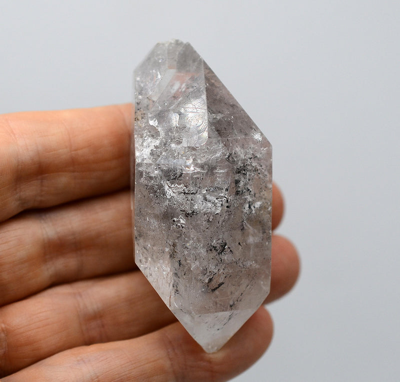 Tibetan Quartz Self-Healed DT Enhydro Rainbow Crystal