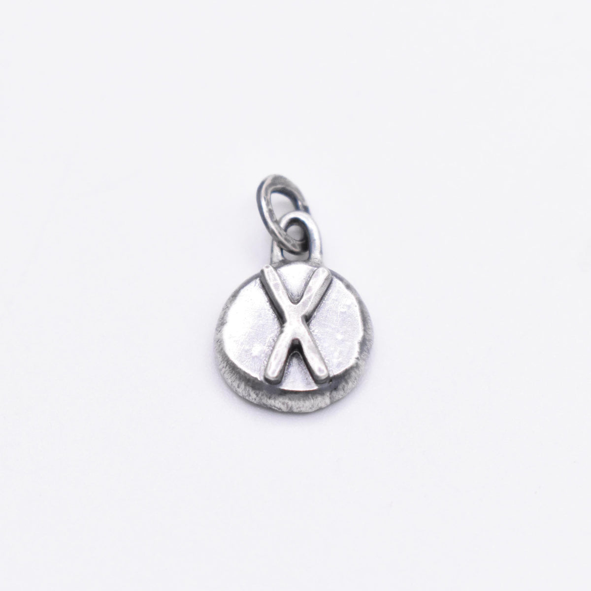 Sterling Silver Gebo Rune Pendant