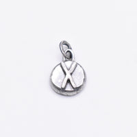 Sterling Silver Gebo Rune Pendant