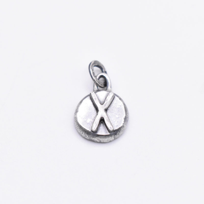 Sterling Silver Gebo Rune Pendant