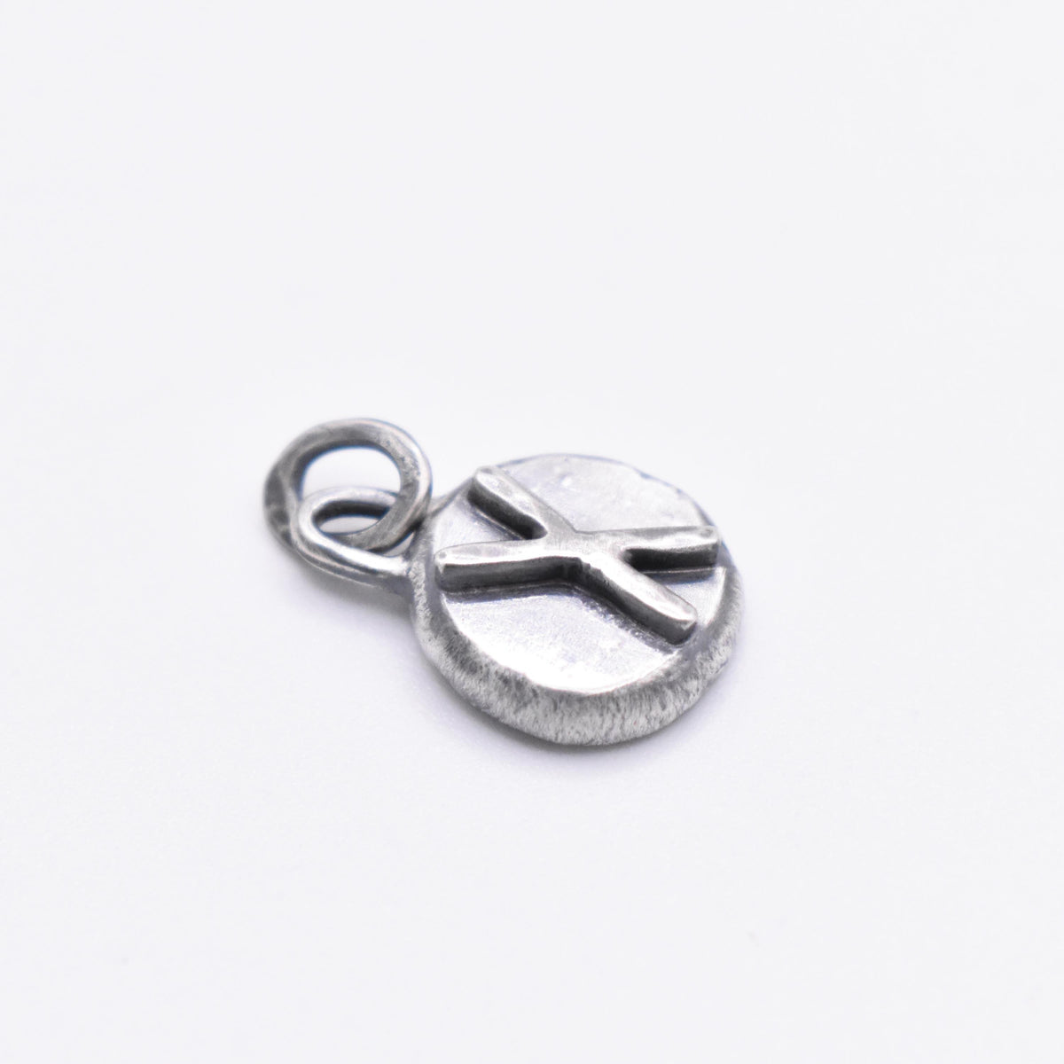 Sterling Silver Gebo Rune Pendant