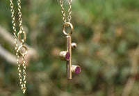 Handmade Ruby Gold Pendant
