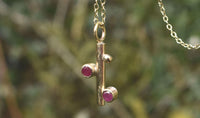 Handmade Ruby Gold Pendant