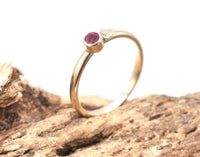 Gold Ruby Ring