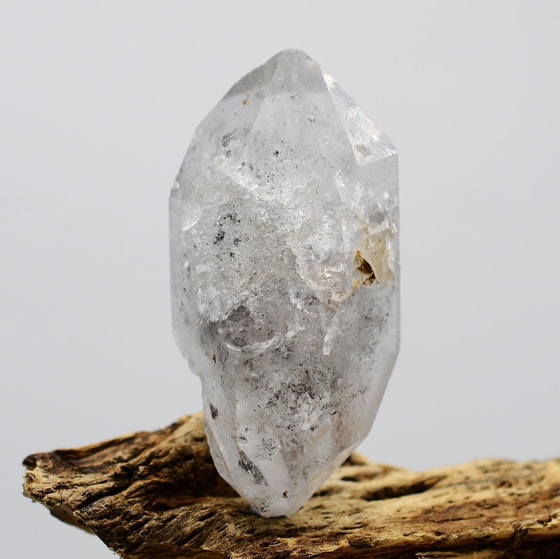 Tibetan Quartz Self-Healed DT Enhydro Rainbow Crystal