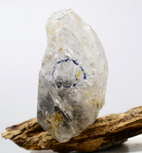 Tibetan Black Bubble Enhydro Self-Healed Rainbow Crystal