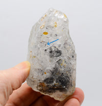 Tibetan Black Bubble Enhydro Self-Healed Rainbow Crystal