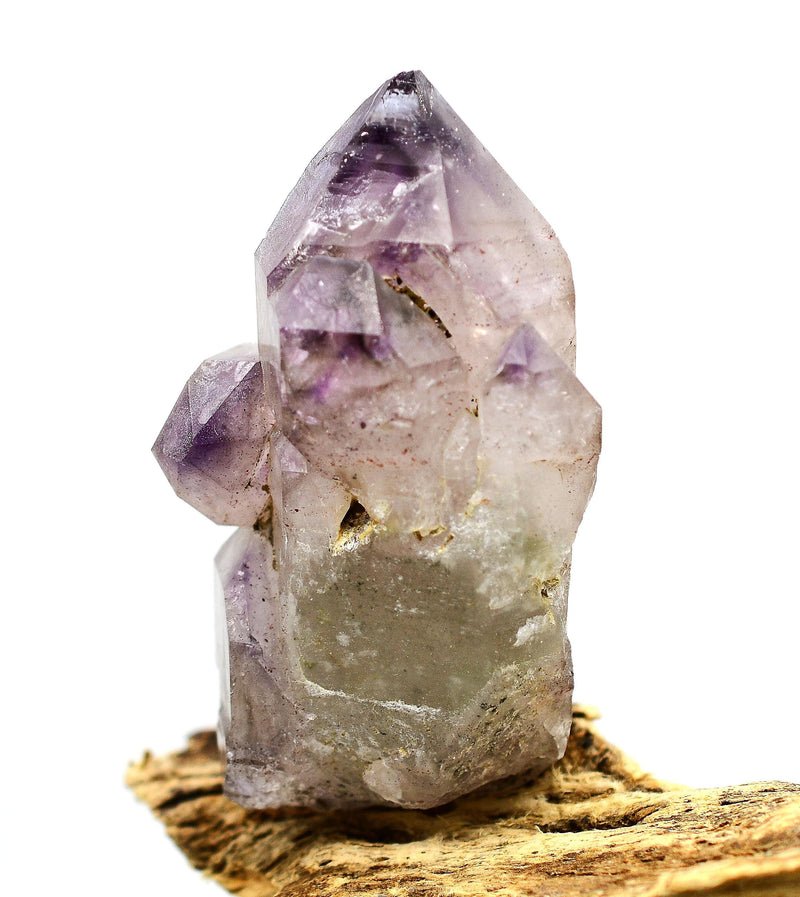 Brandberg Isis Harlequin Self-Healed Generator: Ethically Mined Quartz Crystal