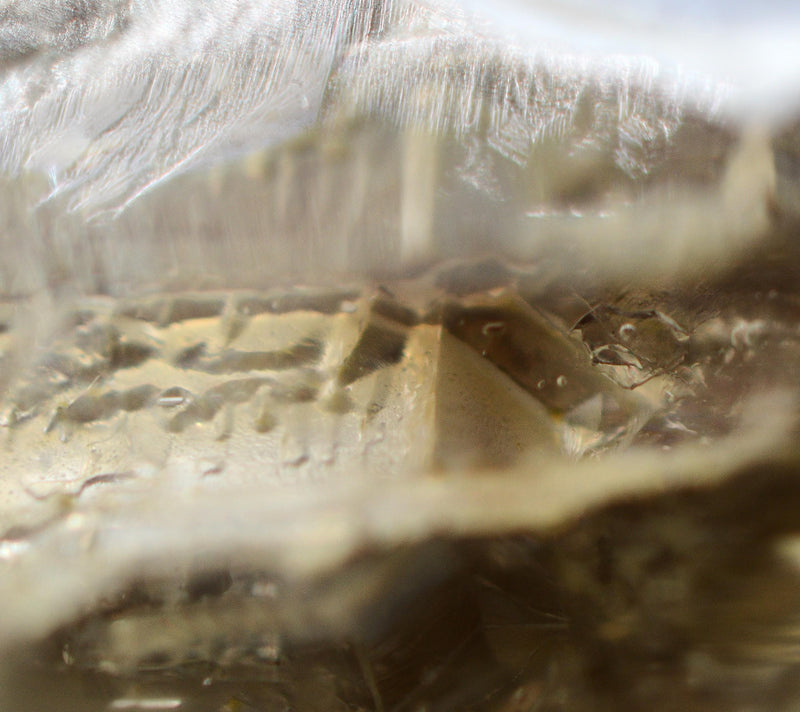 Omapeleki Brandberg Smoky Skeletal Enhydro: Ethically Mined Quartz Crystal
