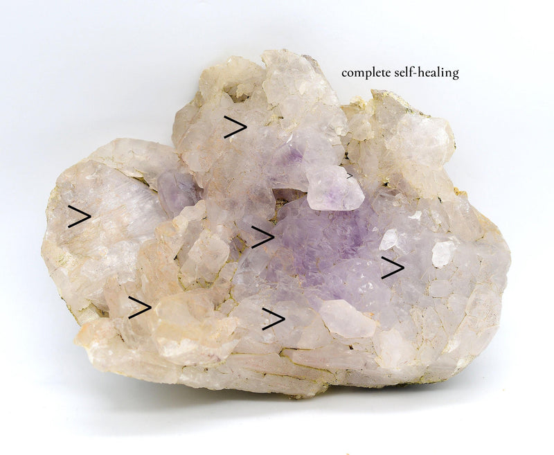 Brandberg Self-Healed Quartz Cluster