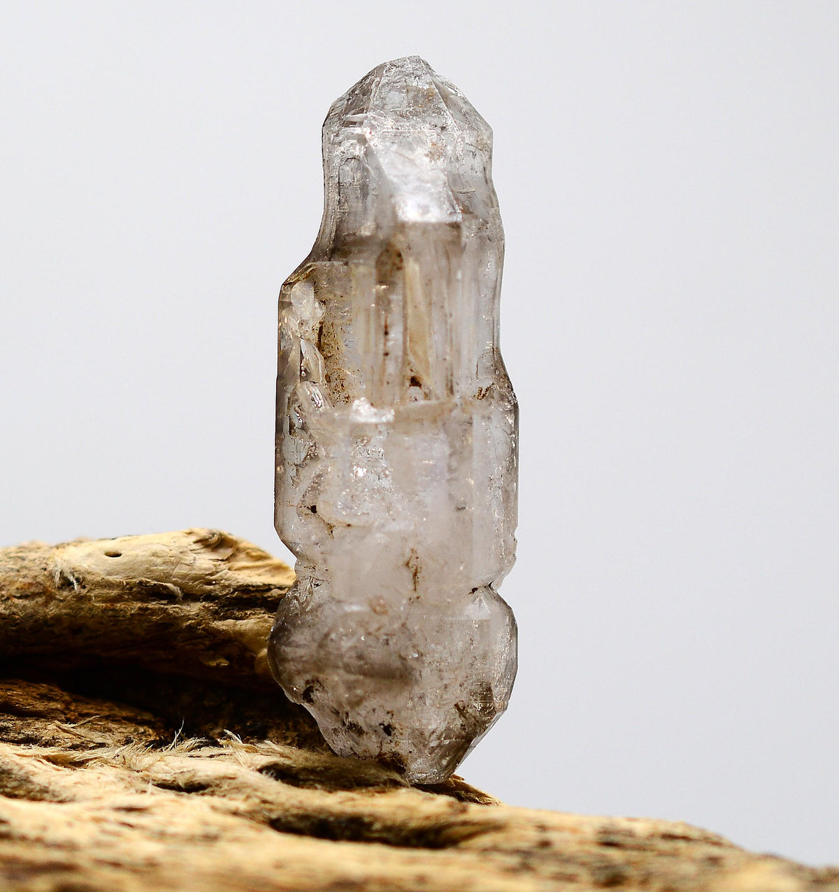 Brandberg Smoky Quartz Self-Healed Skeletal DT Black Phantom Crystal