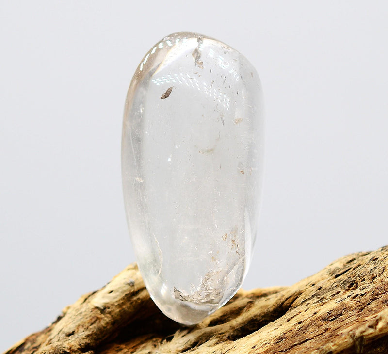 Himalayan Rainbow Quartz Pebble with Chlorite