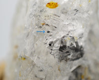 Tibetan Black Bubble Enhydro Self-Healed Rainbow Crystal