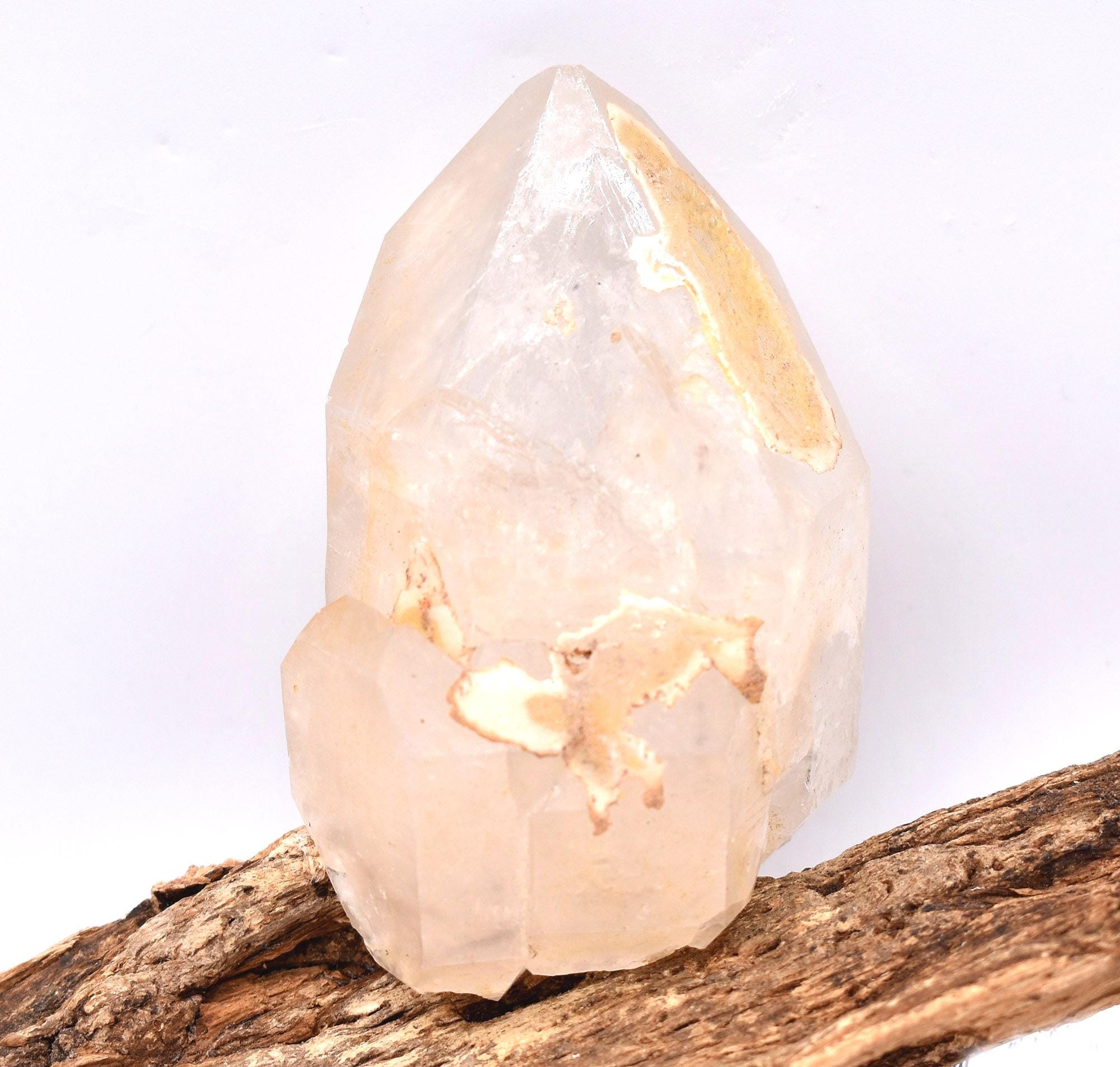 Brandberg Quartz with Calcite Self-Healed DT