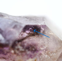 Brandberg Isis Harlequin Self-Healed Generator: Ethically Mined Quartz Crystal