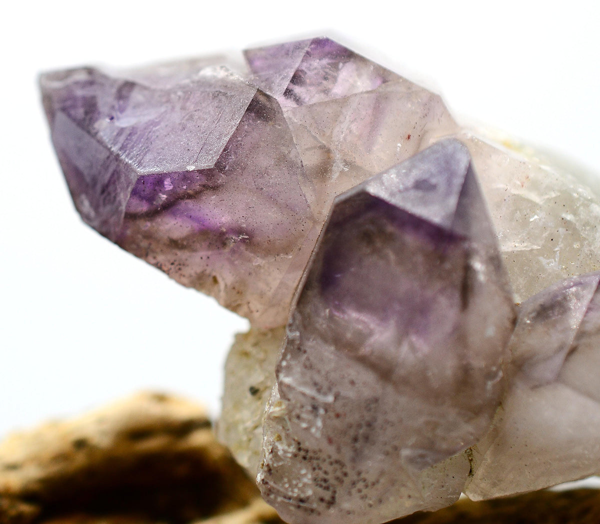 Brandberg Isis Harlequin Self-Healed Generator: Ethically Mined Quartz Crystal
