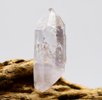 Brandberg Enhydro Quartz Crystal: Ethically Mined Bubble Quartz