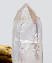 Brandberg Enhydro Quartz Crystal: Ethically Mined Bubble Quartz
