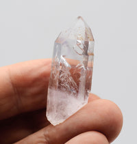 Brandberg Enhydro Quartz Crystal: Ethically Mined Bubble Quartz