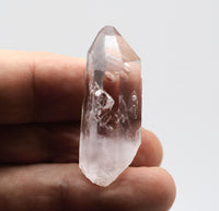 Brandberg Enhydro Quartz Crystal: Ethically Mined Bubble Quartz