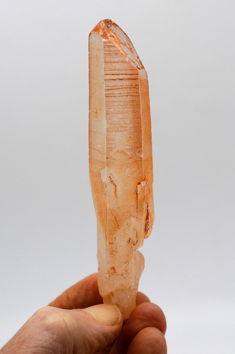Lemurian Tangerine Quartz: Ethically Mined Grounding Crystal