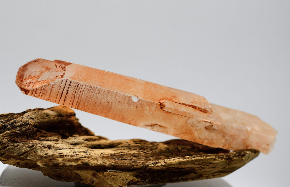 Lemurian Tangerine Quartz: Ethically Mined Grounding Crystal