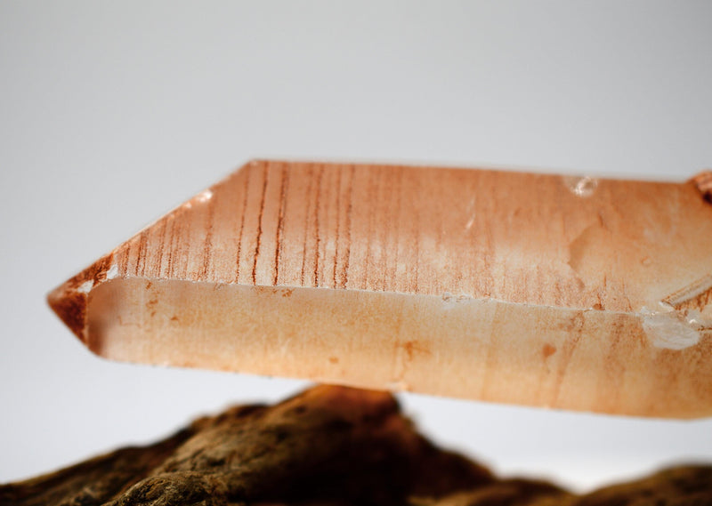 Lemurian Tangerine Quartz: Ethically Mined Grounding Crystal