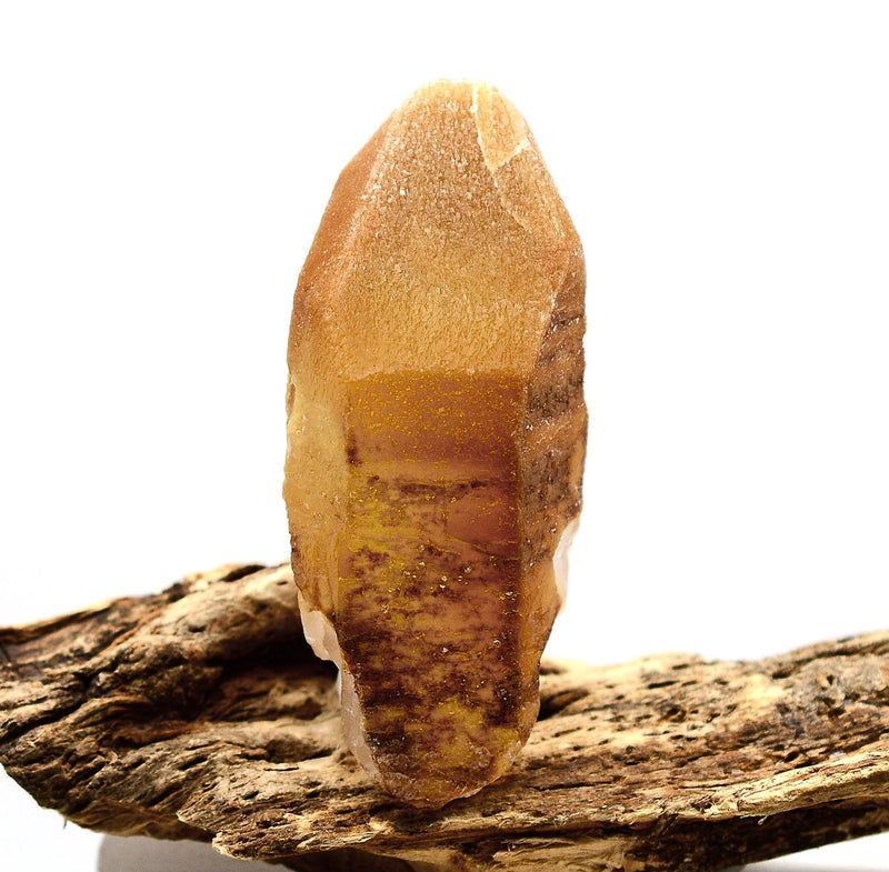 Golden Lemurian Etched Quartz