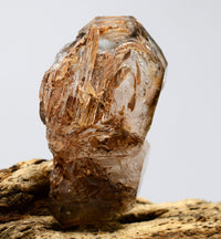 Omapeleki Brandberg Skeletal Black Phantom: Ethically Mined Quartz Crystal