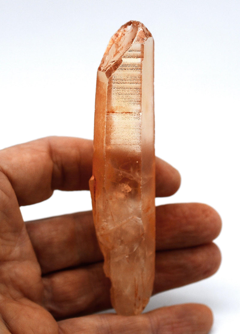 Lemurian Tangerine Quartz: Ethically Mined Grounding Crystal