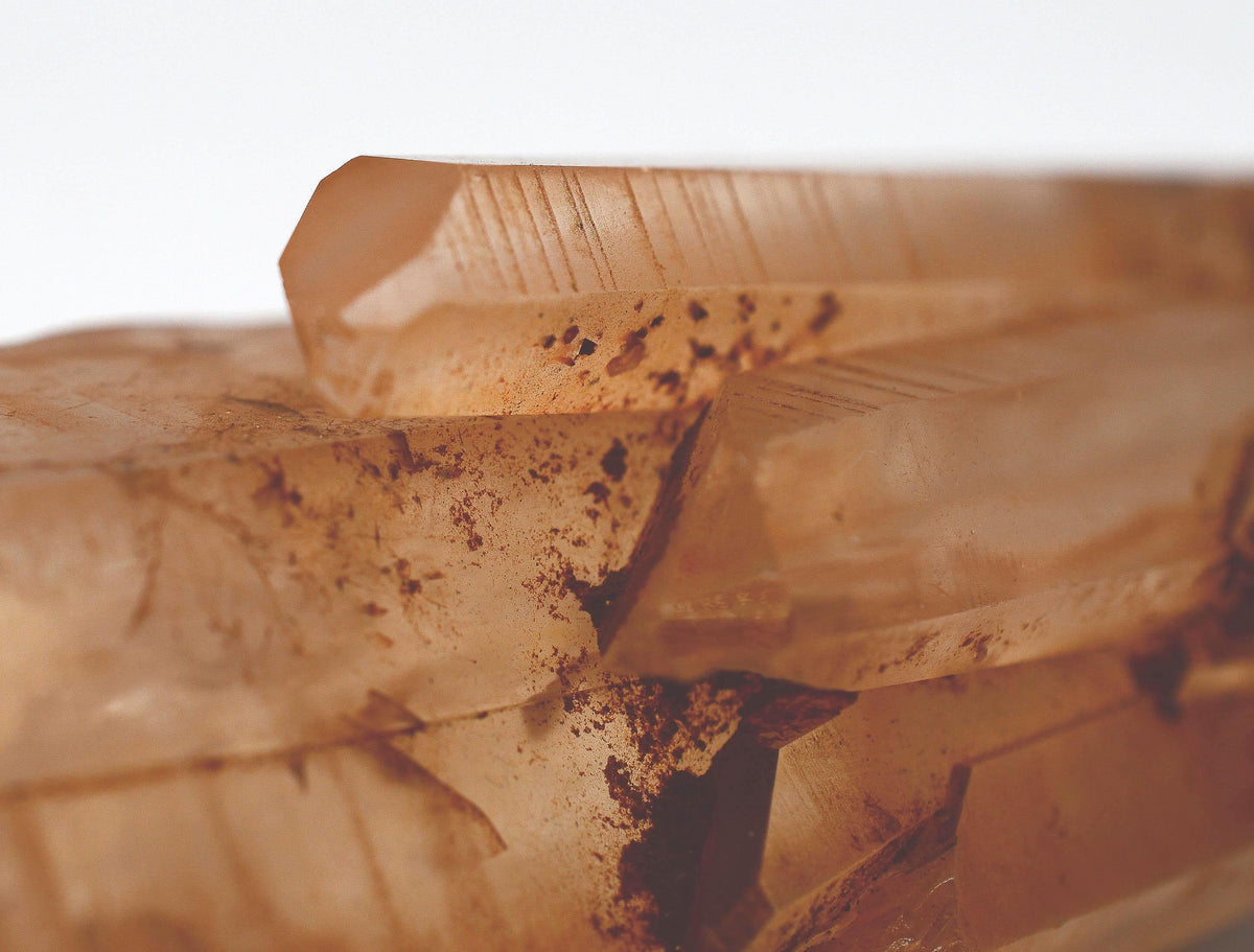 Tangerine Quartz Twin - Orange Quartz CrystaTangerine Quartz Twin - Orange Quartz Crystall