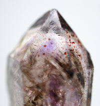 Super Seven Quartz Amethyst & Black Phantom Sceptre: Ethically Mined Natural Crystal