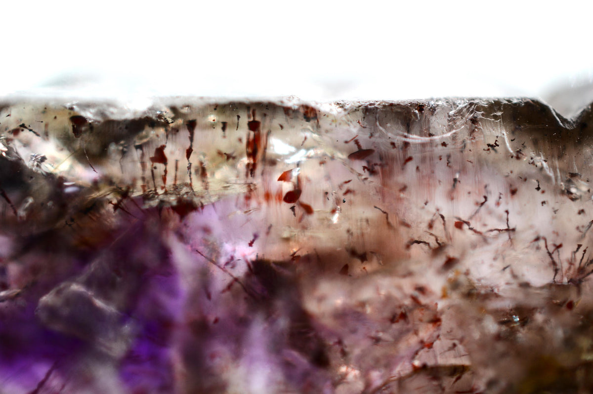 Super Seven Quartz - Self-Healed Elestial: Ethically Mined Natural Crystal