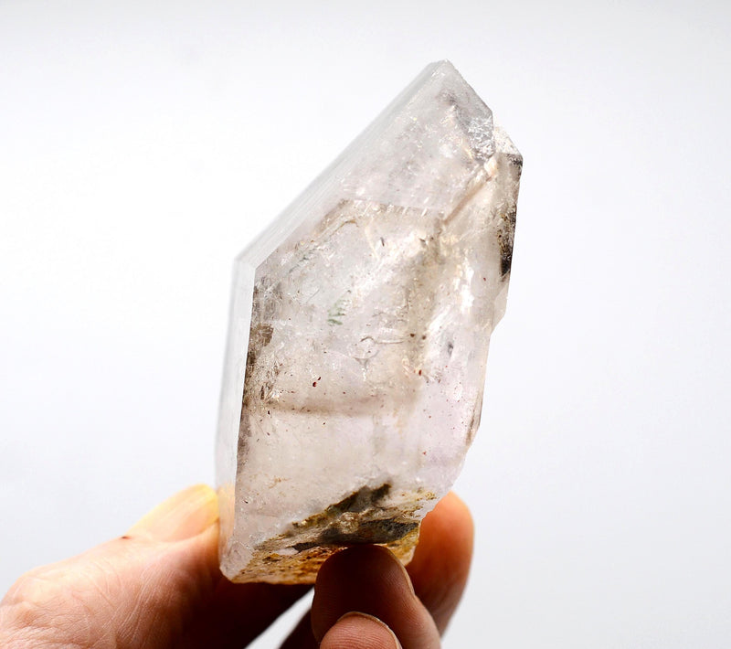 Brandberg Quartz Black Phantom Enhydro: Ethically Hand-Mined in Namibia