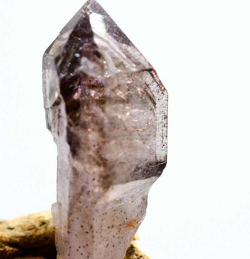 Super Seven Quartz Amethyst & Black Phantom Sceptre: Ethically Mined Natural Crystal