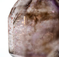 Super Seven Quartz Amethyst & Black Phantom Sceptre: Ethically Mined Natural Crystal