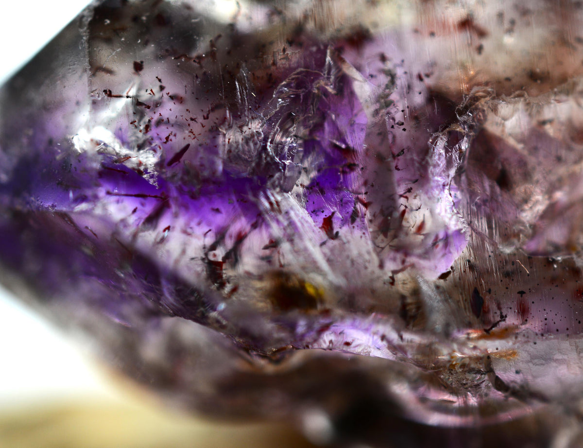 Super Seven Quartz - Self-Healed Elestial: Ethically Mined Natural Crystal