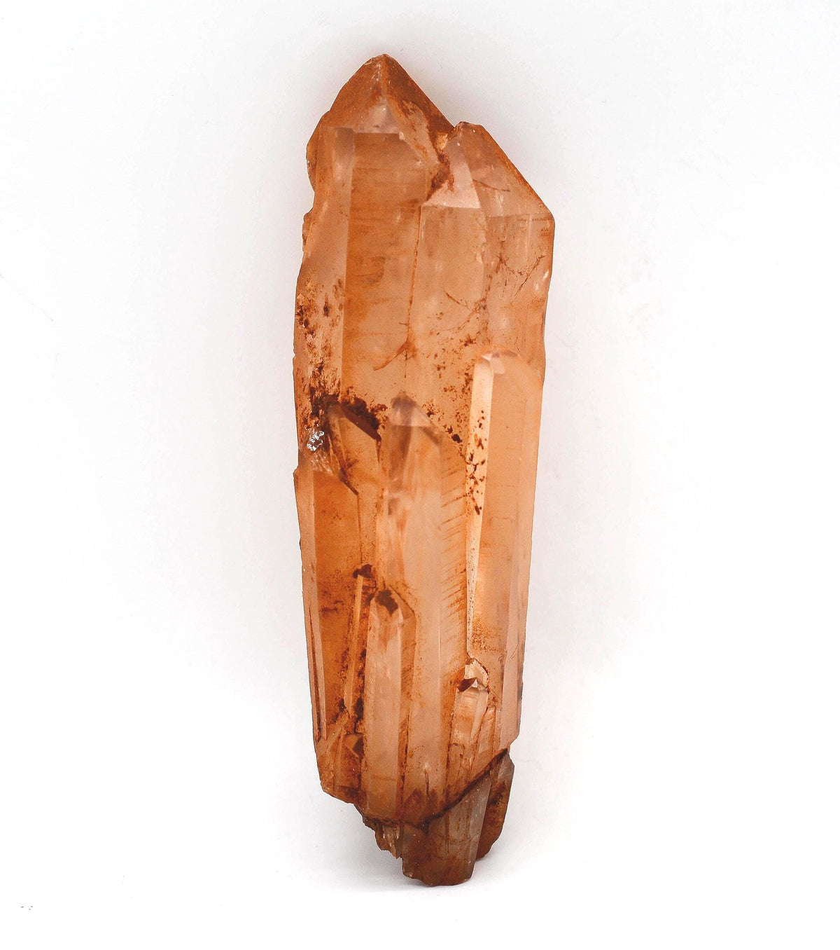 Tangerine Quartz Twin - Orange Quartz Crystal