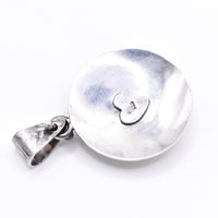 Sterling Silver Emerald Pendant: Handmade Natural Gemstone Jewellery