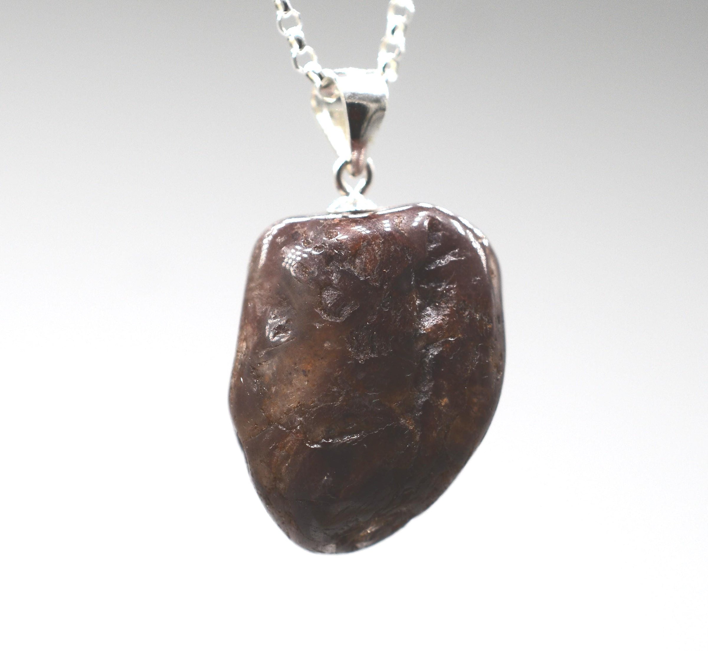 Lithium Quartz Silver Pendant