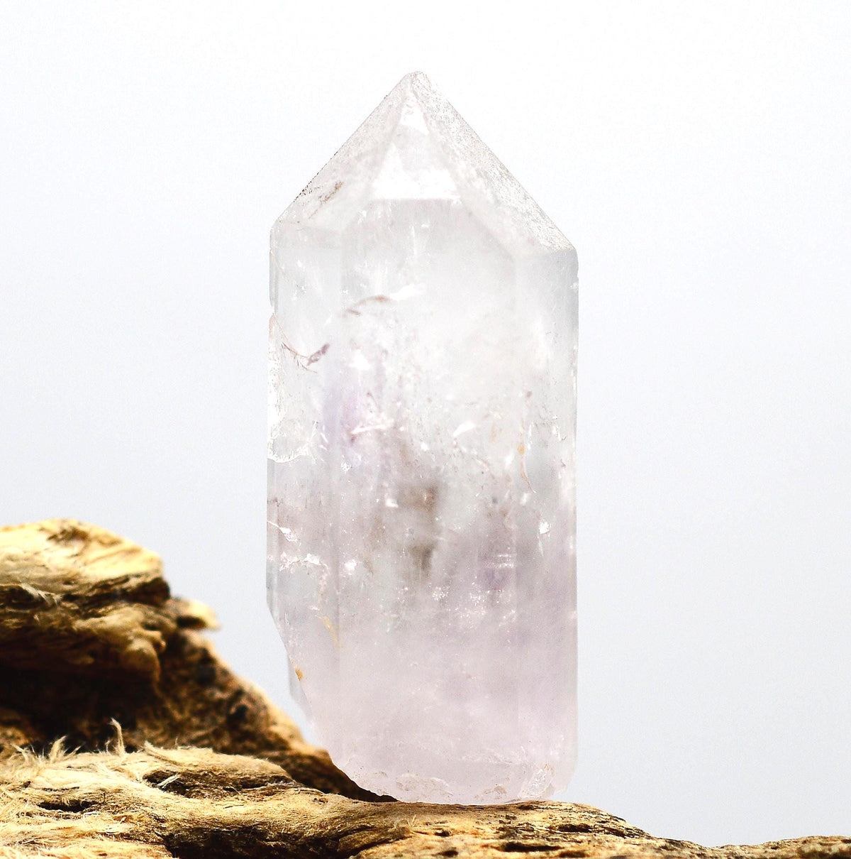 Brandberg Quartz Manifestation Crystal:  Ethically Hand-Mined Natural Quartz