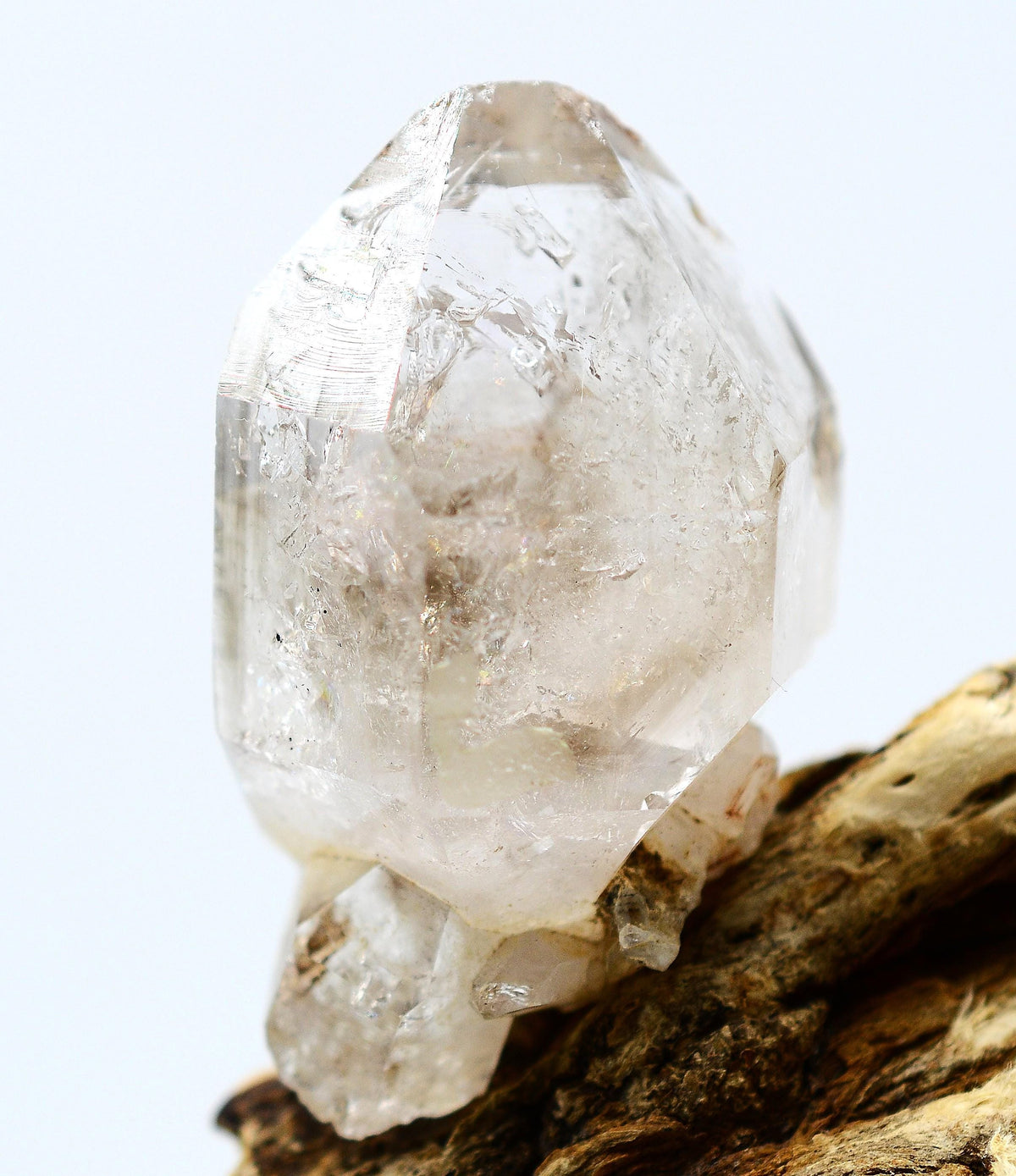 Omapeleki Brandberg Enhydro Quartz: Ethically Hand-Mined Natural Crystal