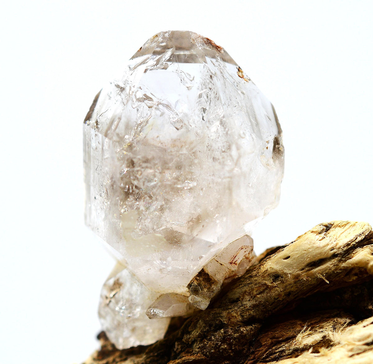 Omapeleki Brandberg Enhydro Quartz: Ethically Hand-Mined Natural Crystal