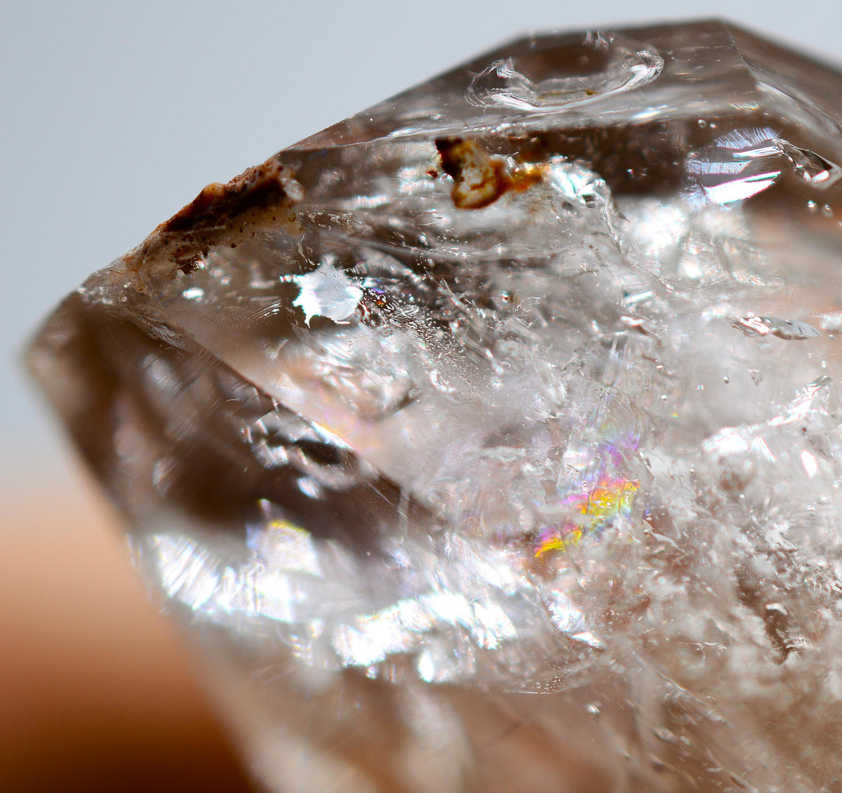 Omapeleki Brandberg Enhydro Quartz: Ethically Hand-Mined Natural Crystal