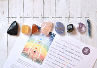 Chakra Kit with Tibetan Quartz DT: Real Tibetan Generator Crystal