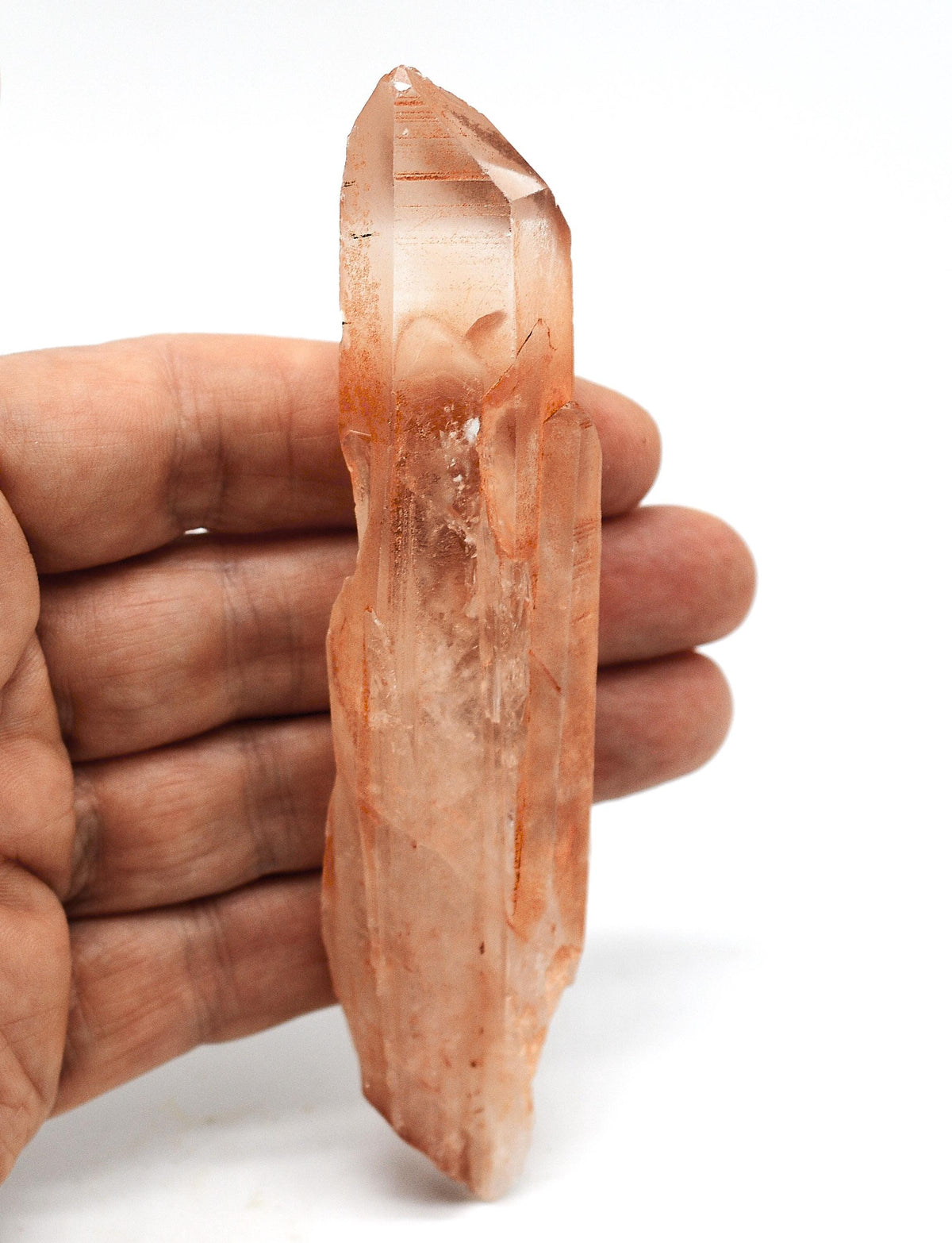 Lemurian Tangerine Quartz: Ethically Mined Natural Crystal