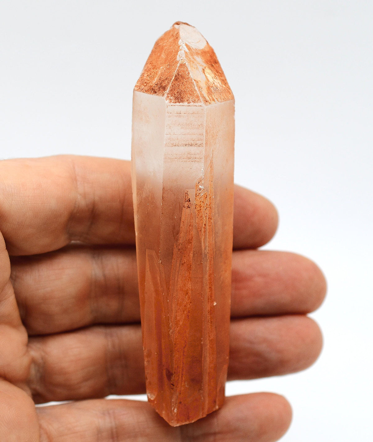 Lemurian Tangerine Quartz: Ethically Mined Natural Crystal