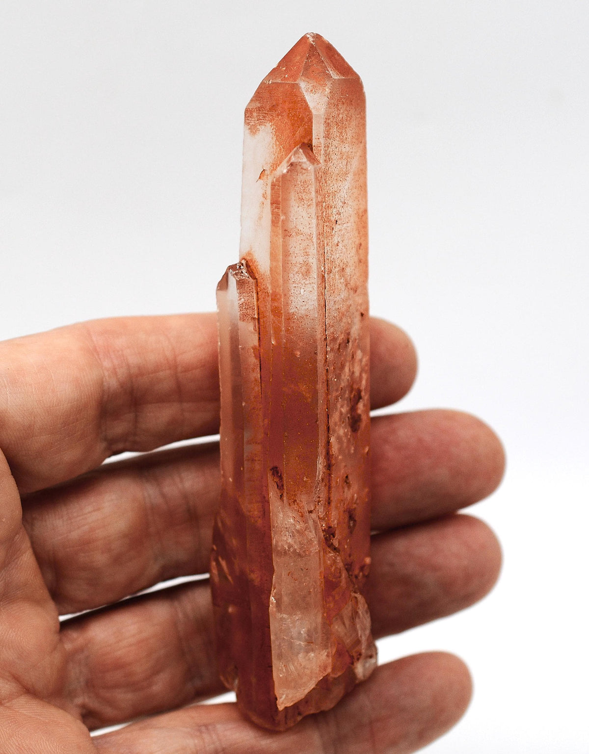 Lemurian Tangerine Quartz: Ethically Mined Natural Crystal