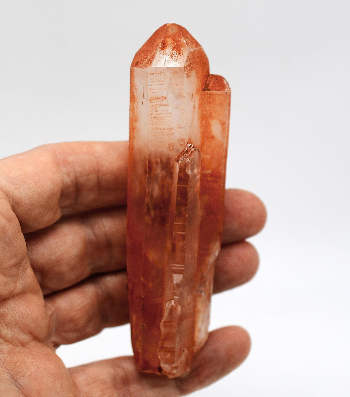 Lemurian Tangerine Quartz: Ethically Mined Natural Crystal